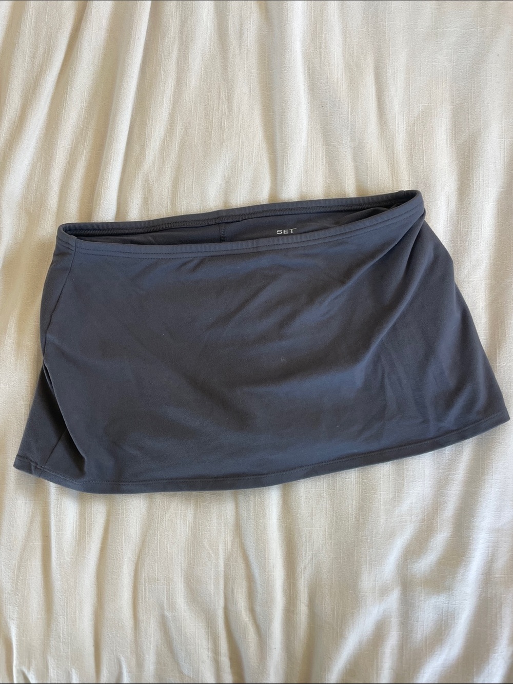 SET Active Black Mini Skort